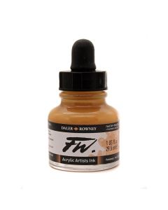 DR FW Acrylic ink 29.5ml 578 Peach Pink, Taiteilijatasoinen muste