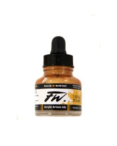 DR FW Acrylic ink 29.5ml 701 Gold (hue), Taiteilijatasoinen muste