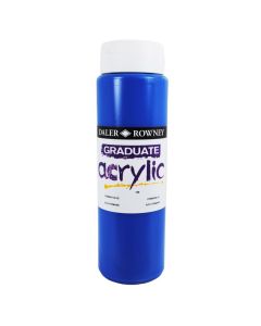 DR Graduate acrylic 500ml 159 Primary blue, 500ml akryyliväri