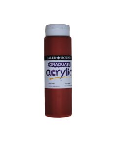 DR Graduate acrylic 500ml 201 Burnt sienna, 500ml akryyliväri