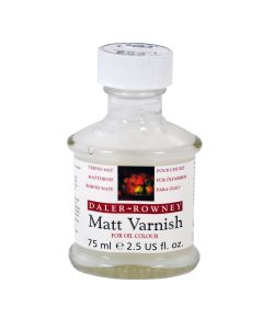 DR Loppuvernissa matta 75ml, Matt varnish öljyvärille