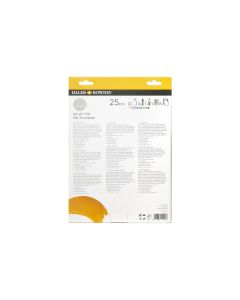 DR Simply Acrylic Set 25 pcs, 12 x akryylituubia 3 sivellintä kynä A4 paperiax 8