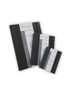 HM Sketch Diary 120g A5 (60) kierre, Vasen sivu viivoitettu, oikea sivu blanco