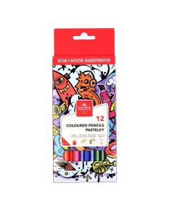 KOH Teenage 12 värikynälajitelma, kartonkirasia