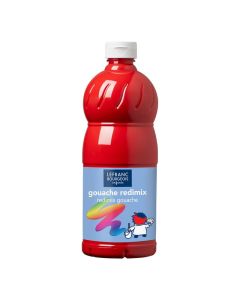 LB Redimix 1000ml 327 (027) Carmine x, 1000ml valmisväri kirkkaanpunainen