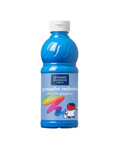 LB Redimix 500ml 083 (020) Fluorescent blue, 500ml valmisväri fluor. sininen