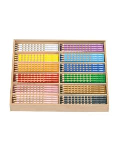 LYRA Groove Slim värikynät Schoolpack 144 kynää, puulaatikko 12 sävyä