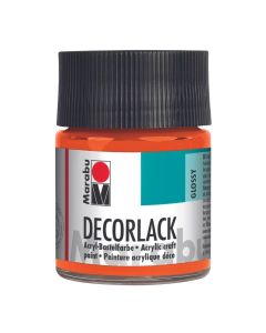 Marabu Askarteluväri glossy 50ml 013 Orange, oranssi