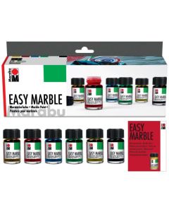 Marabu Easy Marble-starter set 6x15ml