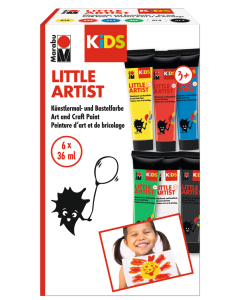 Marabu KiDS Little Artist 6x36 ml värilajitelma