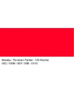 Marabu Posliini-lasitussi 1-2mm 125 Cherry red, kirsikka