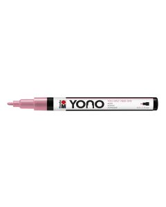 Marabu YONO Marker 0,5-1,5mm 033 rose pink, akryylimaalitussi, pyöreä kärki