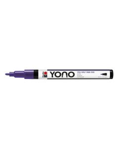 Marabu YONO Marker 0,5-1,5mm 251 violet, akryylimaalitussi, pyöreä kärki
