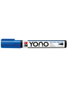 Marabu YONO Marker 1,5-3mm 053 dark blue, akryylimaalitussi, pyöreä kärki