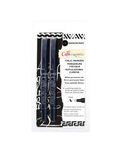 MC Callicreative White Markers 2,5mm 2kpl blister