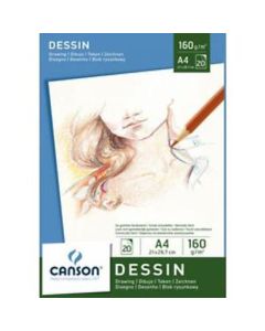 P. Canson Piirustuslehtiö 160g A4 (20)