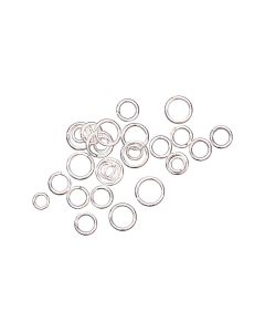 RICO Korutarvikesetti välirenkaat hopea