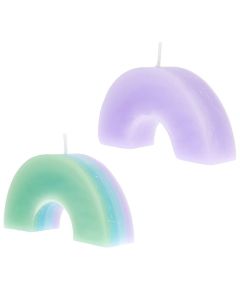 RICO Kynttilämuotti sateenkaari 118x69x30mm siliko