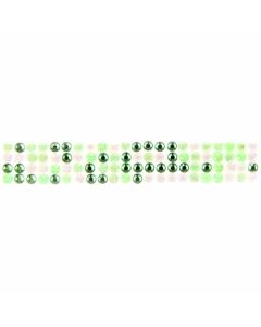RICO strassikoristeteippi 1,9x50cm Purple Green