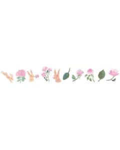 RICO washiteippirulla 200 kpl La Vie en Rose Flowe