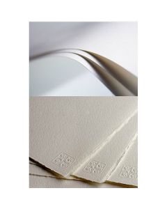 SCM Saunders Waterford 300g 56x76cm PK Nat White, 100% Cotton ColdPressed