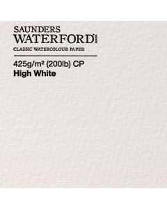 SCM Saunders Waterford 425g 56x76cm PK High White, ColdPressed 100% Cotton