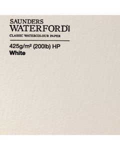 SCM Saunders Waterford 425g 56x76cm S Nat White, Hot Pressed 100% Cotton