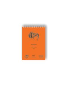 SMLT Mixed-media lehtiö 200g A4 (40) luonnonvalk, mikroperforointi, kierre yläreunassa