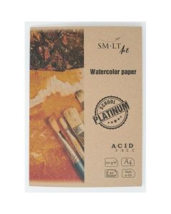 SMLT Platinum Akvarellipaperi 220g A4 (20) irtoar