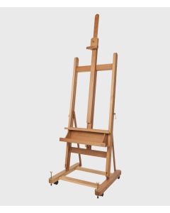 T Mabef M06 ateljeeteline,renkaat,vetolukko,, tarvikelaatikko