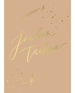 Joulukortti Kalligrafiastudio - Joulun taikaa