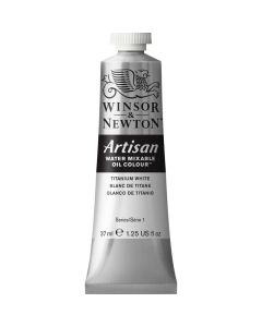 WN Artisan 37ml 644 Titanium white (1) x, vesiliukoinen öljyväri FIAR10