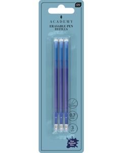 Mustekynän täyte 0,7 mm Interdruk - Sininen, poispyyhittävä