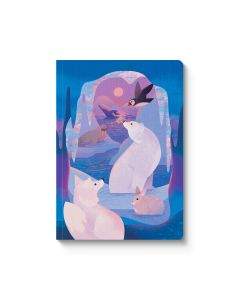 Muistikirja A5 Ohh Deer - Animals of the Arctic