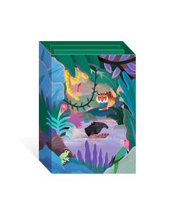 3D-kortti Ohh Deer  - Pop-up Animals of the Sumatran Jungle