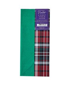 Silkkipaperi Partisan - Tartan