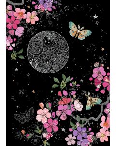 2-osainen kortti Bug Art - Blossom Moon