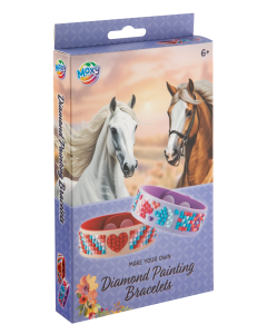 HORSE Diamond Painting Bracelets - 2 pcs in box