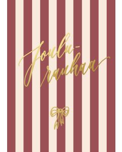 Joulukortti Kalligrafiastudio - Joulurauhaa