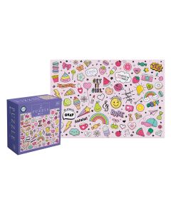 INTERDRUK Palapeli 250 palaa emojit ja ikonit