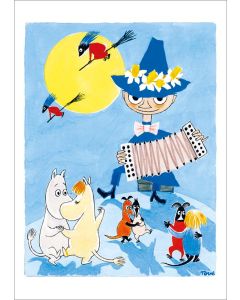 Postikortti Muumi - Nuuskamuikkunen