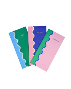 Muistivihkot 3 kpl Art Cool - Mansikkakesä