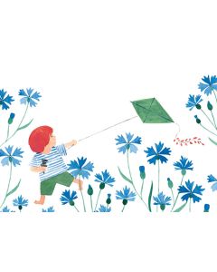 Postikortti Polka Paper - Poika ja leija