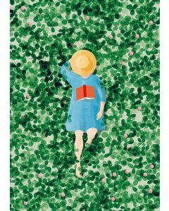 Postikortti Polka Paper - Lukija