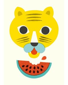 Postikortti Polka Paper - Vesimeloni