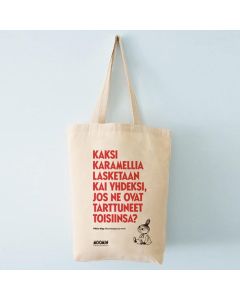 Kangaskassi Muumi - Kaksi karamellia