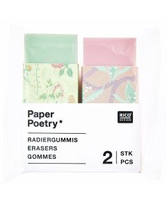 Pyyhekumisetti Rico Design - Kielot ja kukat