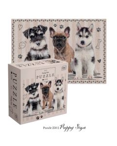 Palapeli 250 palaa Interdruk -Puppy sign 2