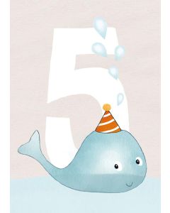 2-osainen kortti Henna Adel - 5 v. ikävuosikortti