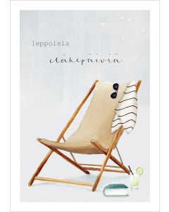 2-osainen kortti Henna Adel - Leppoisia eläkepäiviä